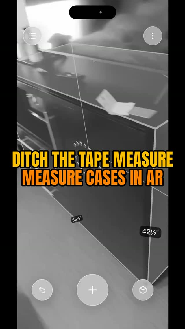 We built a thing that measures your cases with your phone. Point it at the case, AR and LiDAR do the math, and the dimensions land straight in your Truck Packer case list. No tape measure, no guessing on the road case that has been beat to death since 2016. Closed beta right now, DM me if you want i